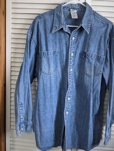 Vintage Warner's Bros. Denim Shirt.            4